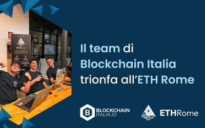 Il team di Blockchain Italia trionfa all’ETH Roma